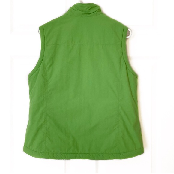 LL Bean Green Vest Sz M - Picture 3 of 6